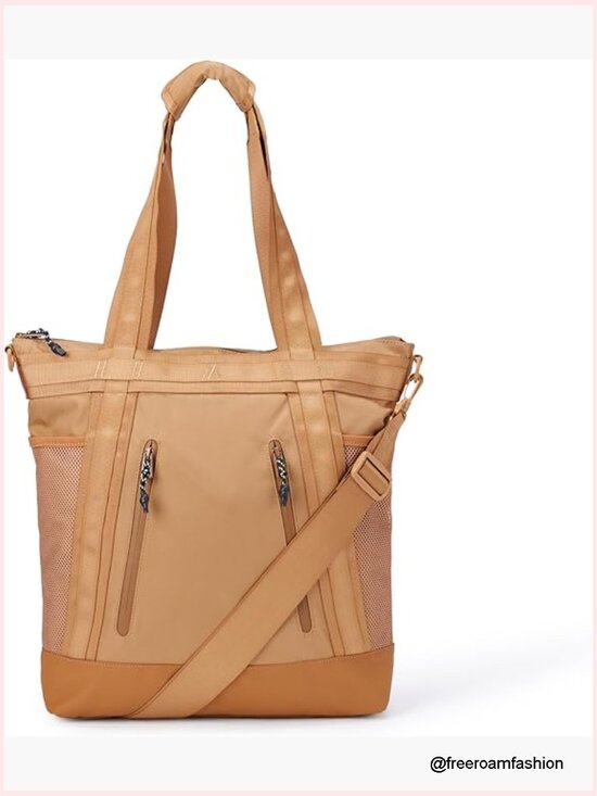 Convertible Backpack Tote, Nylon, Adjustable Straps, Spacious 20L